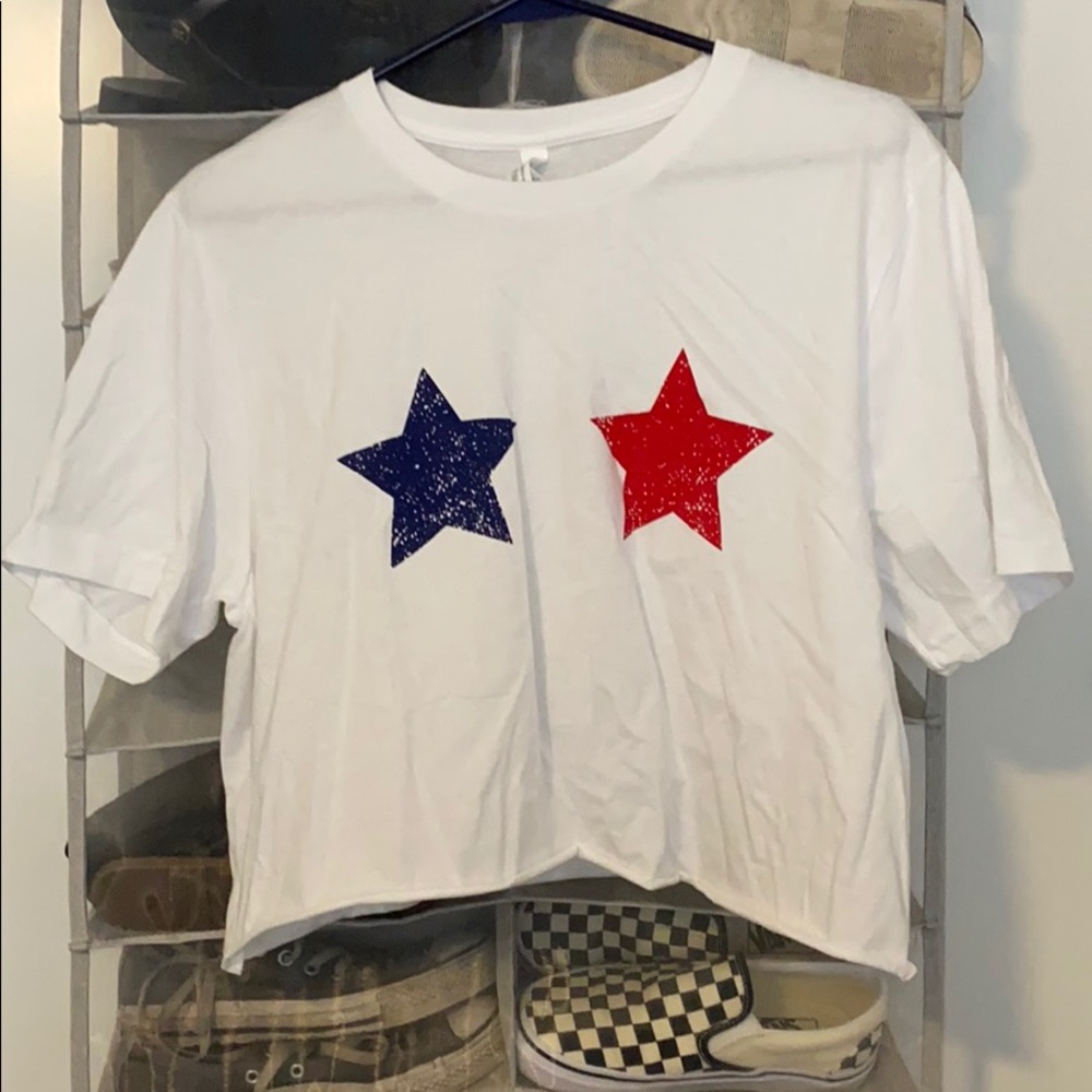 Stars crop top